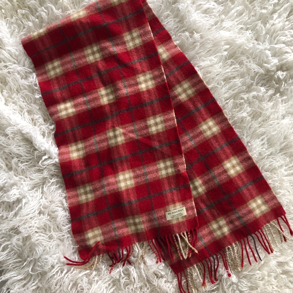 BURBERRY cashmere scarf